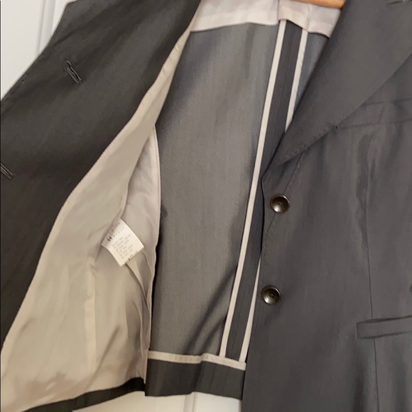 Grey Strenesse Wool Blazer - Picture 4 of 6